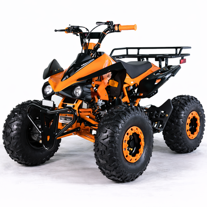 AT Blast 125cc ATV with Automatic Transmission w/Reverse, LED Headlights, Big 19"/18" Tires!