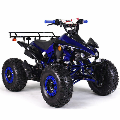 AT Blast 125cc ATV with Automatic Transmission w/Reverse, LED Headlights, Big 19"/18" Tires!