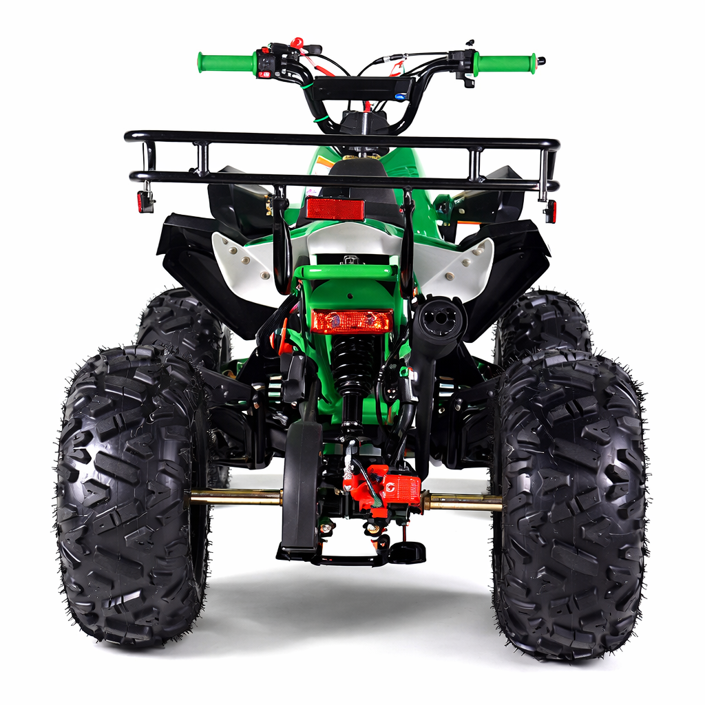 AT Blast 125cc ATV with Automatic Transmission w/Reverse, LED Headlights, Big 19"/18" Tires!