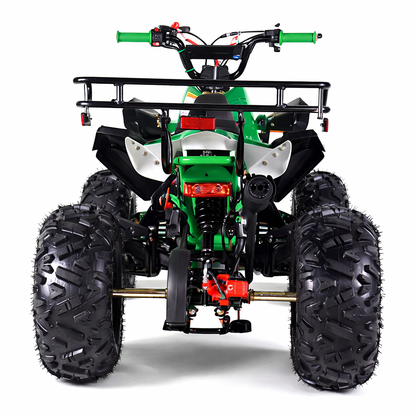 AT Blast 125cc ATV with Automatic Transmission w/Reverse, LED Headlights, Big 19"/18" Tires!