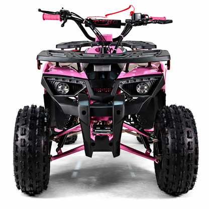 AT Orca 125cc ATV with Automatic Transmission w/Reverse, LED Headlights, Electric Start, Big 19"/18" Tires!