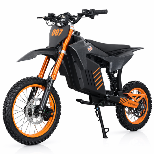 AT Drax Sport 2700W 48V 20.8AH Teens Adults Electric Dirt Bike with New Version LED Light! 14"/12" Wheels! Free Shipping!